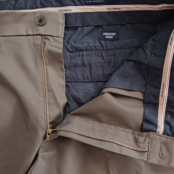 NWT Dockers Men Signature Khaki Classic Fit Lux Cotton Stretch Men’s Size 38X34" - Picture 6 of 10